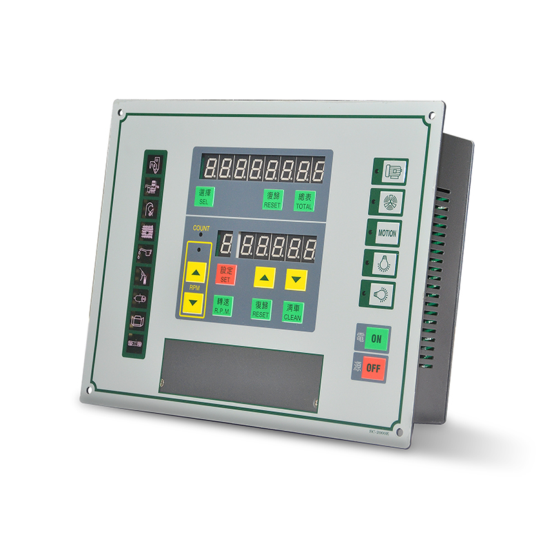 SC-2000E针织机控制面板